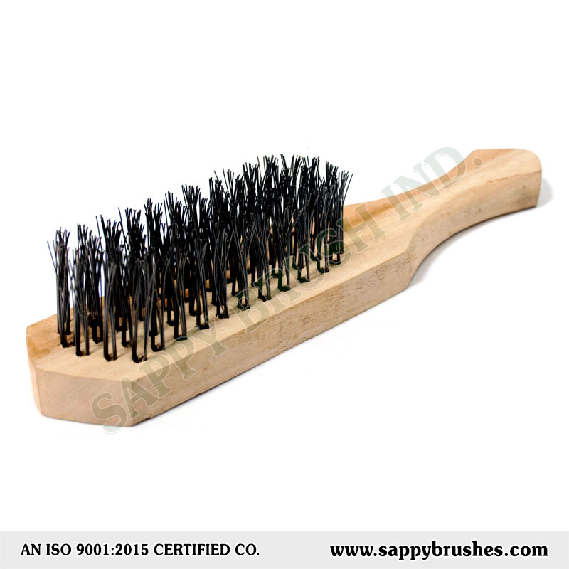 Wooden Handle Steel Wire Brushes