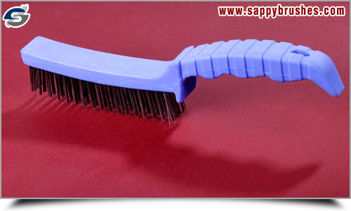 Plastic Handle Steel Wire Brushes manufacturers exporters in india sappy brushes punjab ludhiana raikot