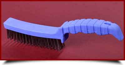 plastic handle steel wire brushes manufacturers exporters from india punjab ludhiana