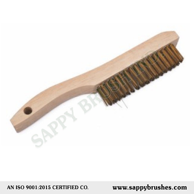 Wooden Handle Steel Wire Brush