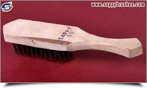 wooden Handle Steel Wire Brushes manufacturers exporters in india sappy brushes punjab ludhiana raikot